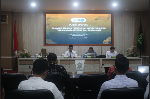 Public Lecture Dinamika Regulasi Penjaminan Mutu Pendidikan Tinggi Antara Peluang Dan Tantangan