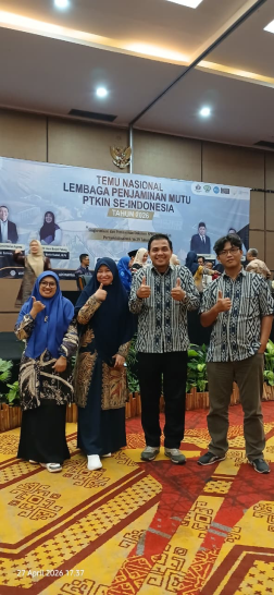 Tim LPM UIN Raden Mas Said Surakarta Hadiri Temu Nasional Penjaminan Mutu PTKIN di Padang